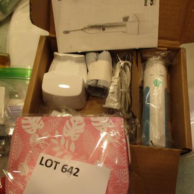 Ladie's cologne and toiletries