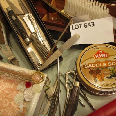 Men's Toiletries, Pocket Knives