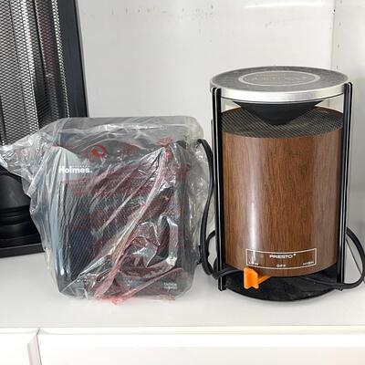 Lot 114 Electric Heaters 4 Holmes Kenmore Presto Ultra Heat 5000 Portable