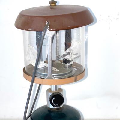 Lot 115 Century Propane Lantern / Lamp Camping Earthquake w/PROPANE CANISTERS