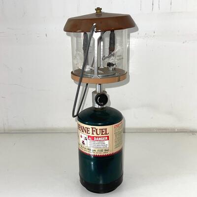Lot 115 Century Propane Lantern / Lamp Camping Earthquake w/PROPANE CANISTERS