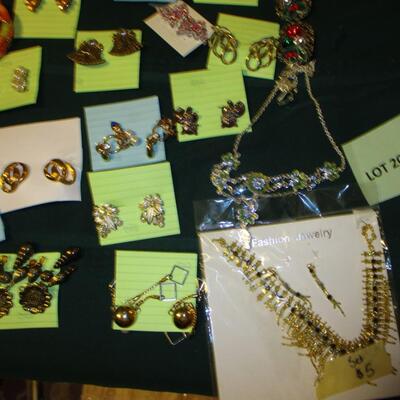 Costume Earrings/Necklaces