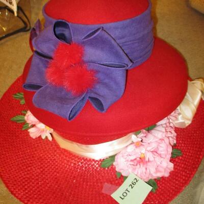 Red Hat Society Hats