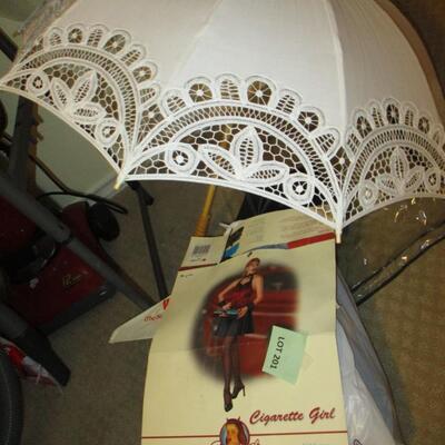 Costume/Bustier/Umbrella