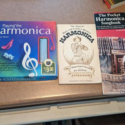 NIB Harmonica and Songbooks