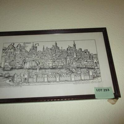 Basilea Framed Artwork