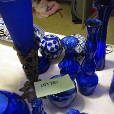 Blue Glass Collection