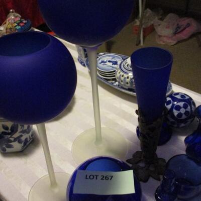 Blue Glass Collection