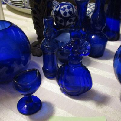 Blue Glass Collection