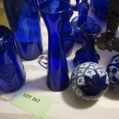 Blue Glass Collection