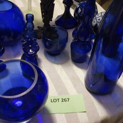 Blue Glass Collection