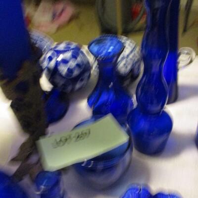 Blue Glass Collection