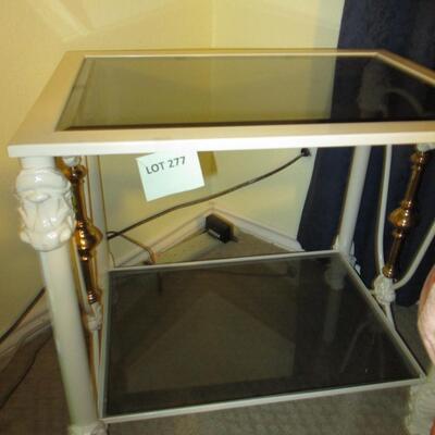 Wrought Iron Side Table
