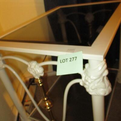Wrought Iron Side Table