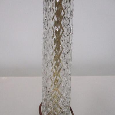 Pair Of Glass Table Lamps