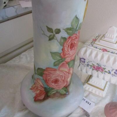 Wedgewood Candleholders/Decorative Pitcher/Compote