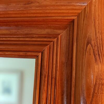 Beautiful Oak Framed Mirror