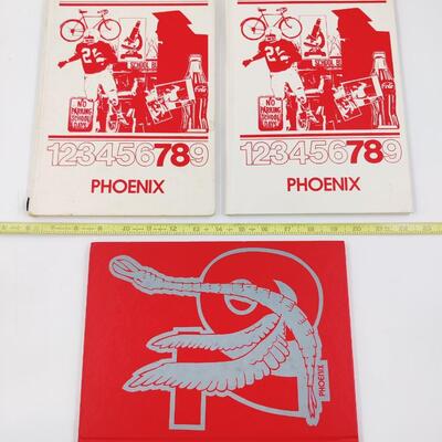 SHAWNEE HEIGHTS JR HIGH YEARBOOKS (1978, 1978 AND 1979)
