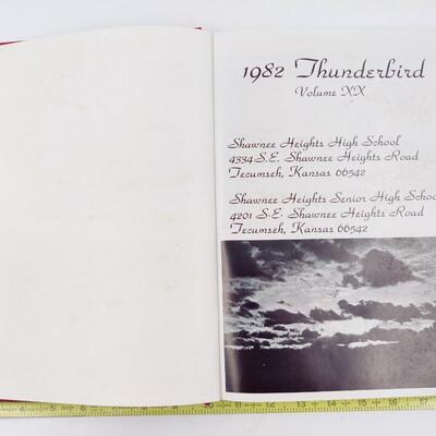 SHAWNEE HEIGHTS HIGH SCHOOL YEARBOOK (1982)