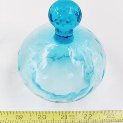 BEAUTIFUL BLUE MID-CENTURY EMPOLI APOTHECARY JAR
