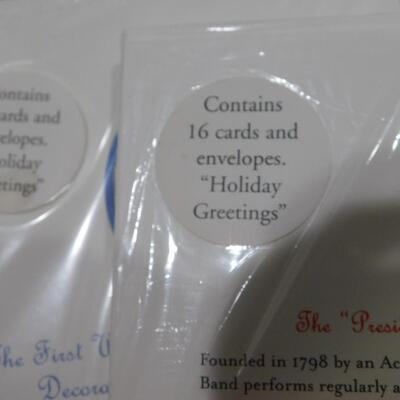 2009 & 2010 WHITE HOUSE CHRISTMAS CARDS Mint Sealed In Plastic