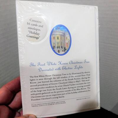 2009 & 2010 WHITE HOUSE CHRISTMAS CARDS Mint Sealed In Plastic