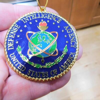 CHRISTMAS ORNAMENTS LOT Defense Intelligence Agency Defense Dept Pentagon 9/11