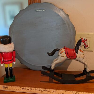 Handcrafted Christmas Decor. nutcracker