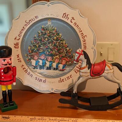 Handcrafted Christmas Decor. nutcracker