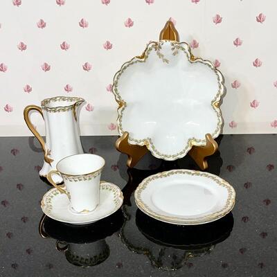 LOT 147  ANTIQUE HAVILAND LIMOGES DISHES FRANCE