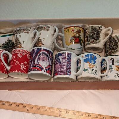 Lot of Nice Christmas Cups