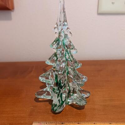 Beautiful Enesco Hand Blown Glass Christmas Tree
