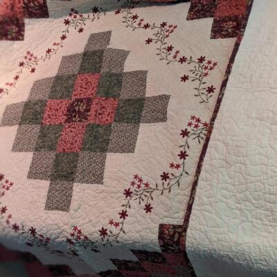 Handmade Quilt, Double Bed, Exc Condition