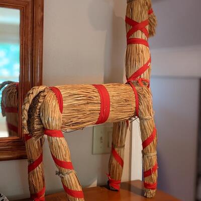 Made in Sweden Straw Reindeer