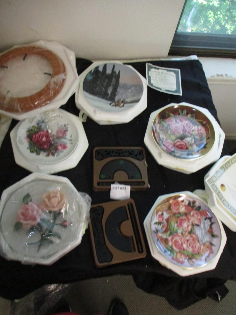 Franklin Mint Decorative Collector plates