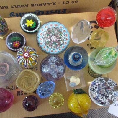 Collection of Paperweights