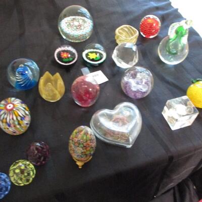 Collection of Paperweights