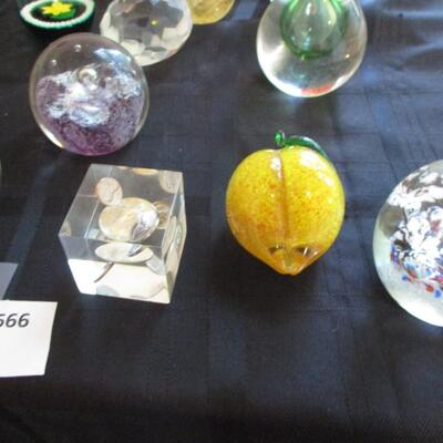 Collection of Paperweights