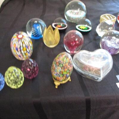 Collection of Paperweights