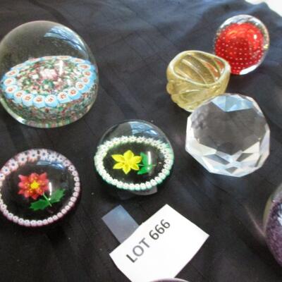 Collection of Paperweights