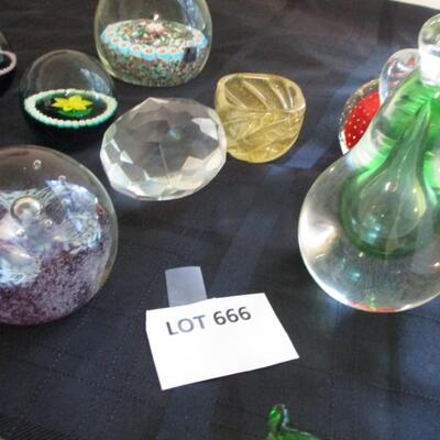 Collection of Paperweights