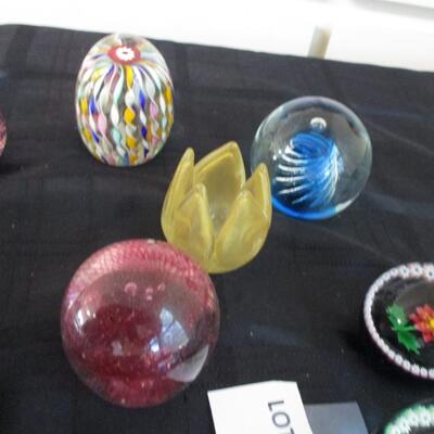 Collection of Paperweights