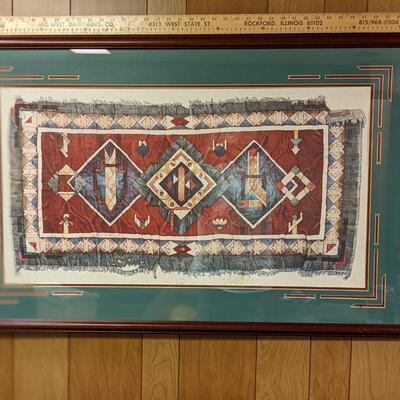 Nicely Framed and Matted Navajo Print
