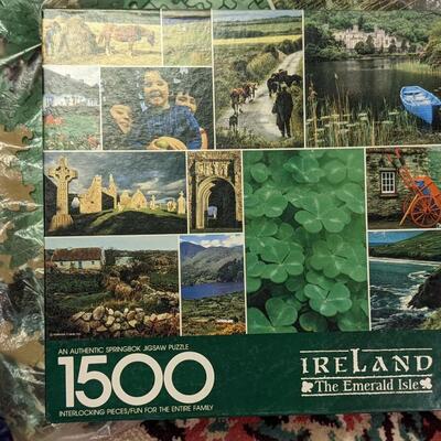 Huge Vintage Hallmark Puzzle of Ireland Photos