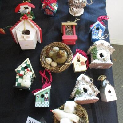 Mini birdhouses
