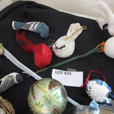 Christmas birds/ornaments