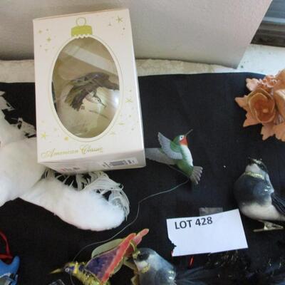 Christmas birds/ornaments