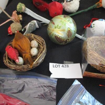 Christmas birds/ornaments