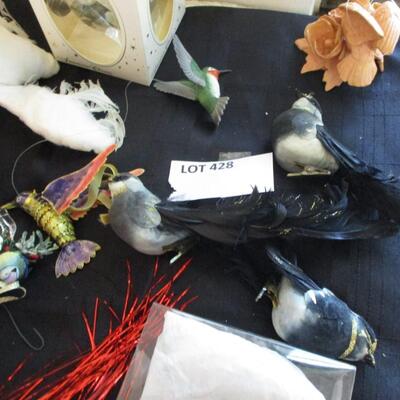 Christmas birds/ornaments