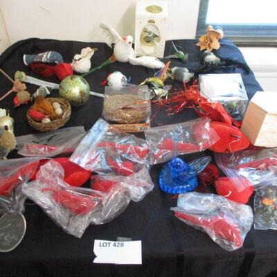 Christmas birds/ornaments